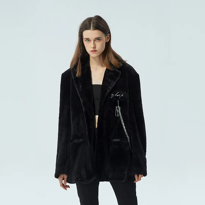 YLDP Furs Unisex Black-3