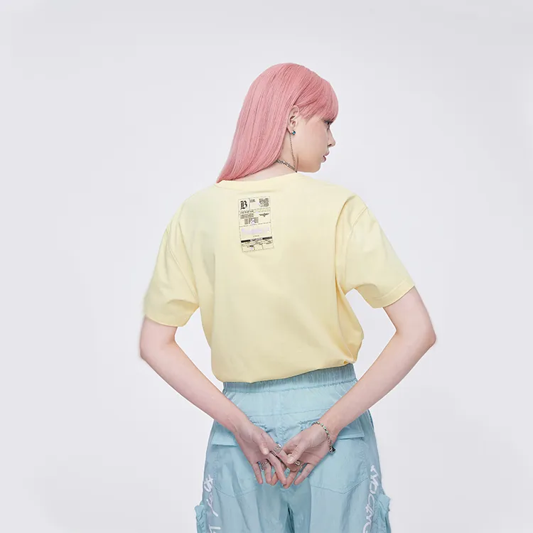 Boy London SS21 T Shirt Unisex Yellow-4