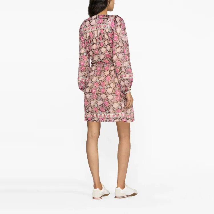 ISABEL MARANT ETOILE Gilinesia Floral Printed Midi Dress-2