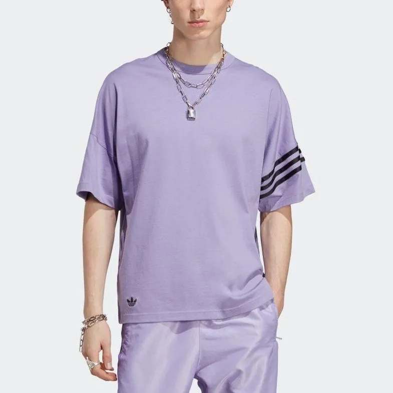 Adidas Originals Neuclassics T Shirts Men Lilac-6