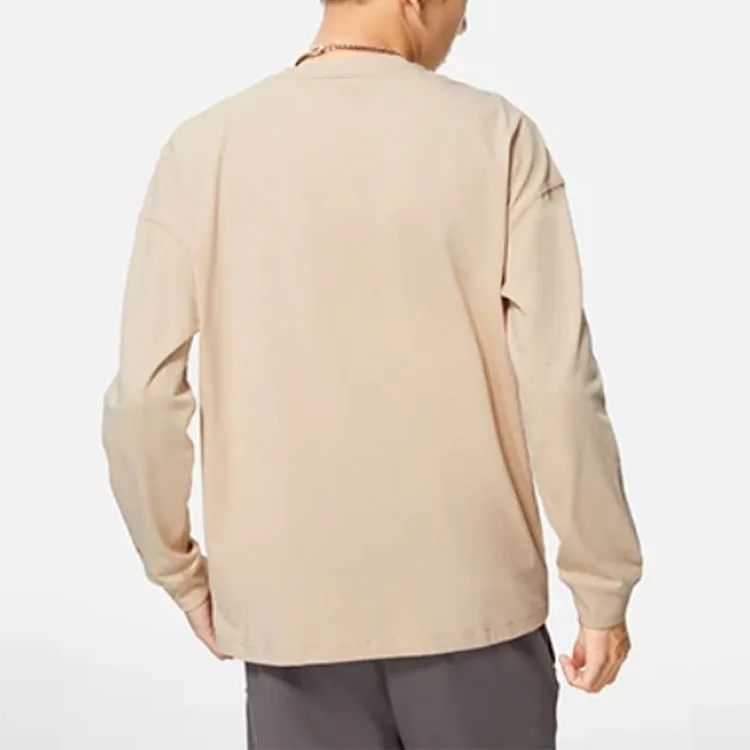 LiNing Sports Trend Series T-Shirt Men's Creamy Brown-3