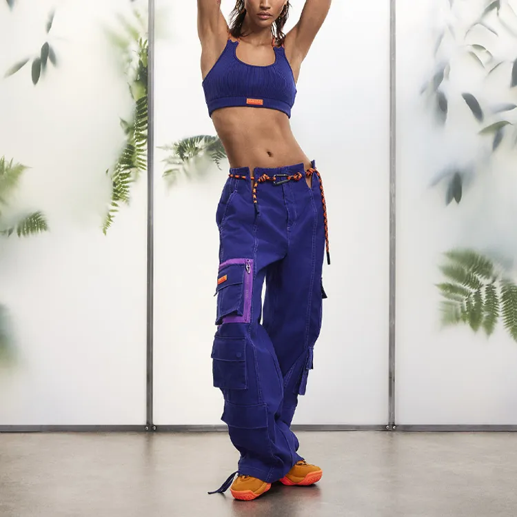 Adidas Ivy Park Knit Bra Legacy Indigo-2