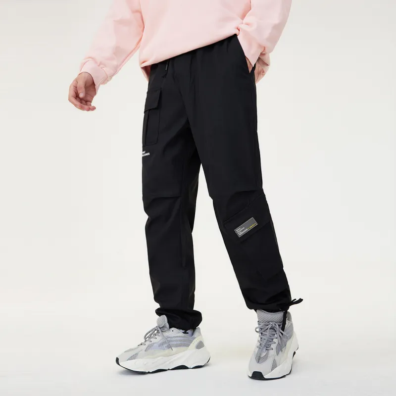 GUKUUL Casual Pants Men Black-5