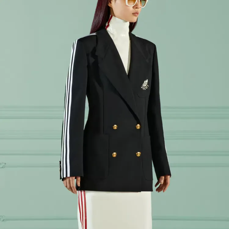 Adidas Originals X GUCCI Business Suits Women's Black-2