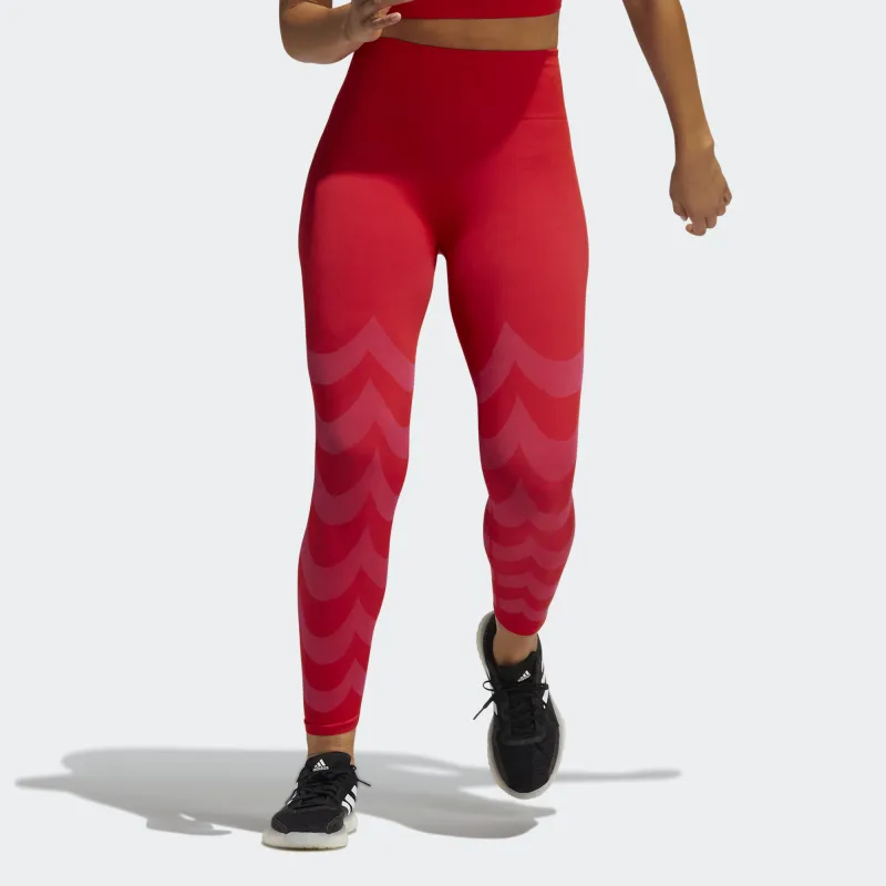Adidas X Marimekko Sports Pants Women's Bright Red-1