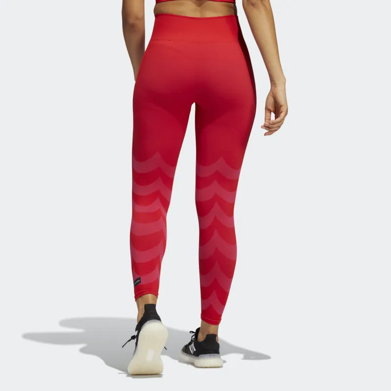 Adidas X Marimekko Sports Pants Women's Bright Red-2
