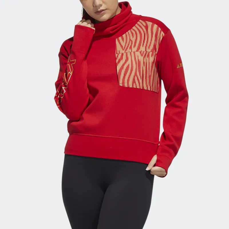 Adidas Terrex Sweatshirts Women's Red-1