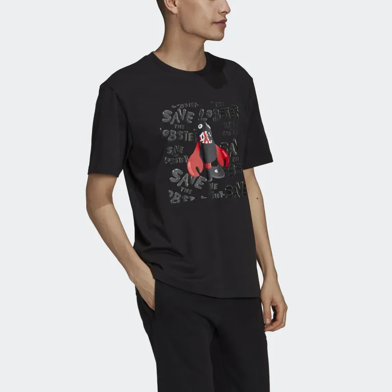 Adidas Originals T Shirt Men's Black-4