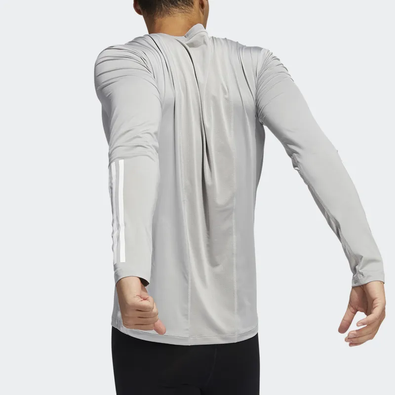 Adidas T-Shirts Men Gray-2