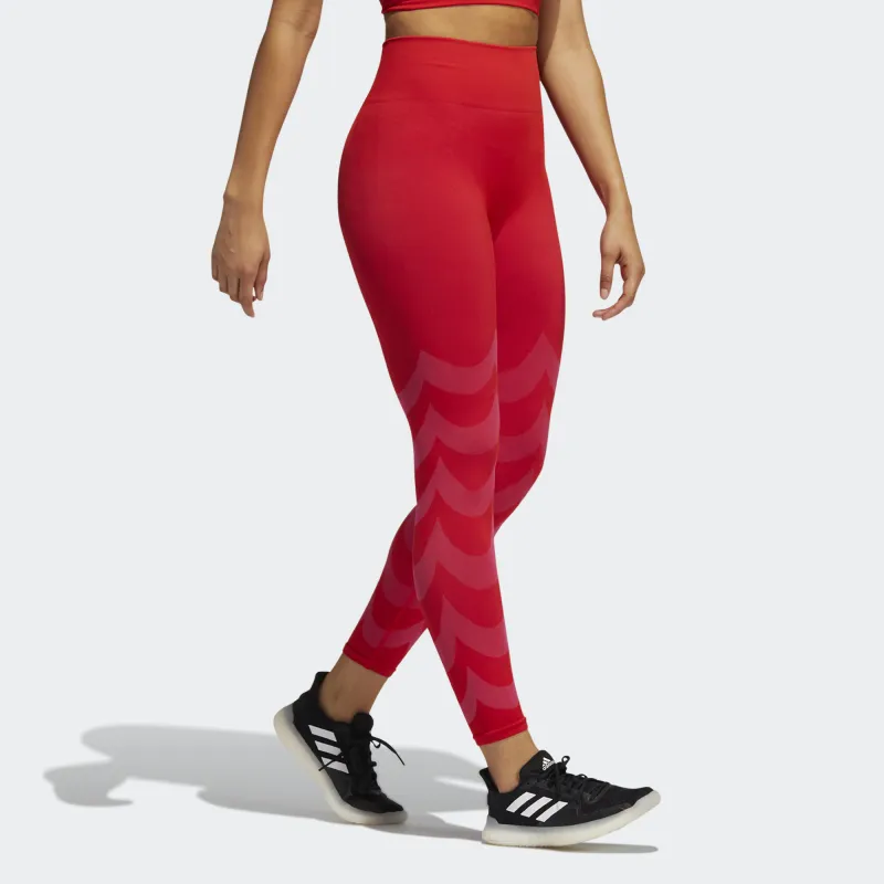 Adidas X Marimekko Sports Pants Women's Bright Red-3