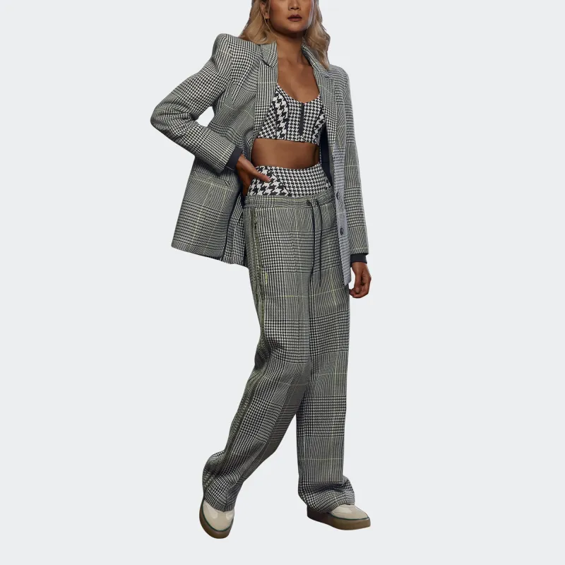 Adidas Ivy Park Halls Of Ivy Suit Pants Clear Grey/Black-2