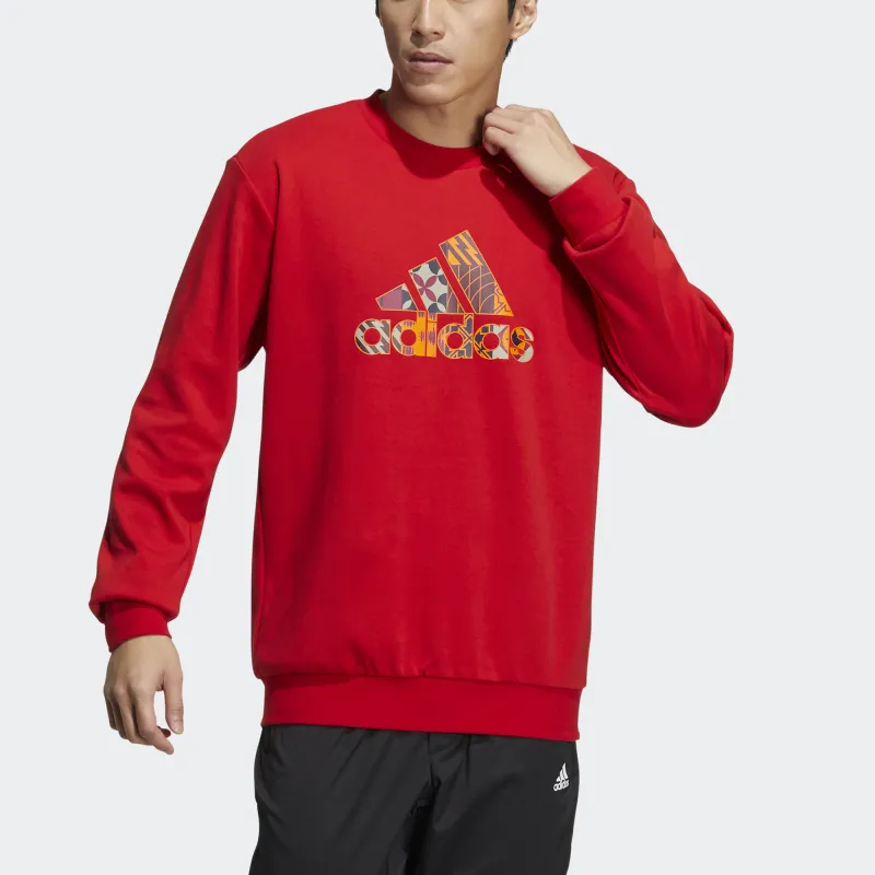 Adidas CNY Sweatshirts Men Red-1