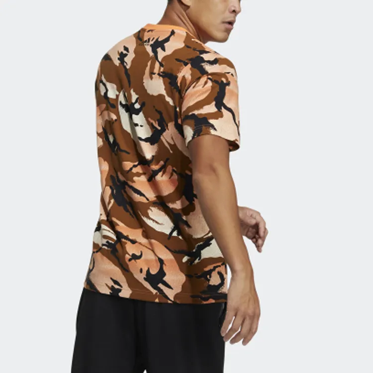 Adidas T Shirts Men Orange-3