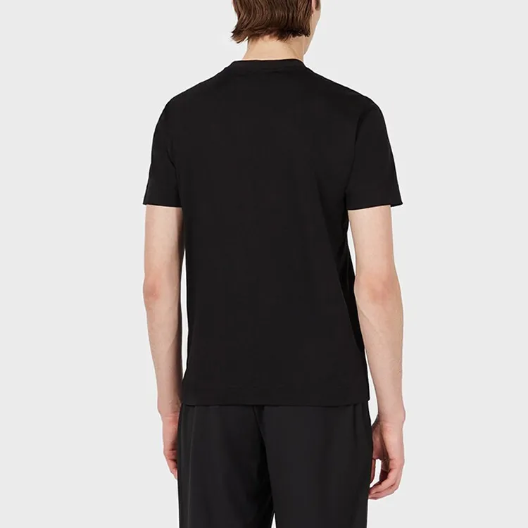EMPORIO ARMANI T Shirts Men Black-5