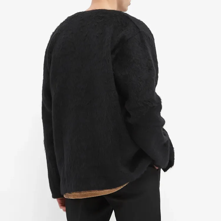OUR LEGACY Faux fur Button up Cardigan-2