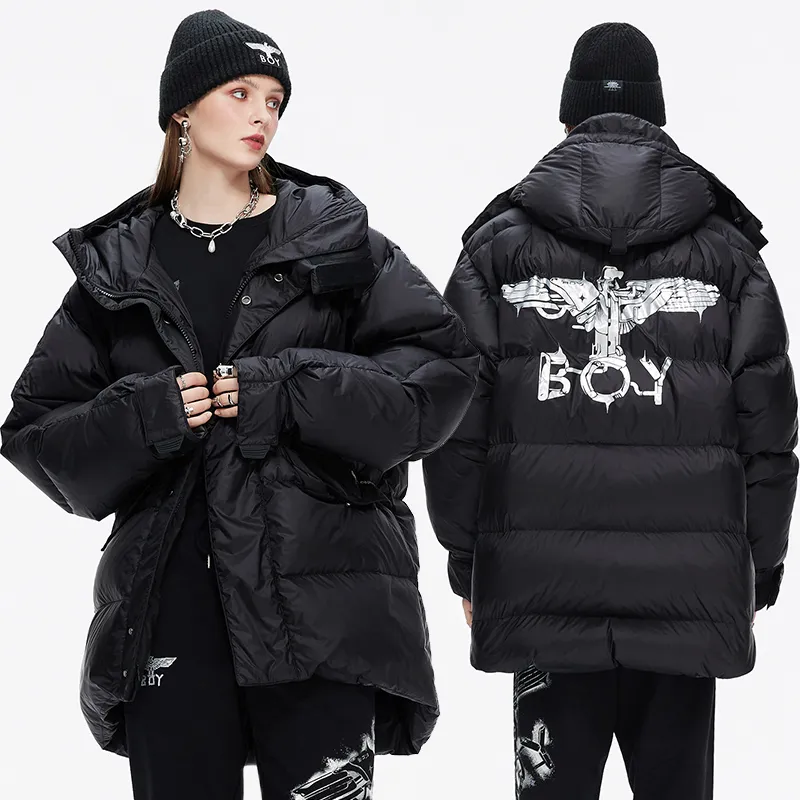 Boy London Down Jacket Unisex Black-6