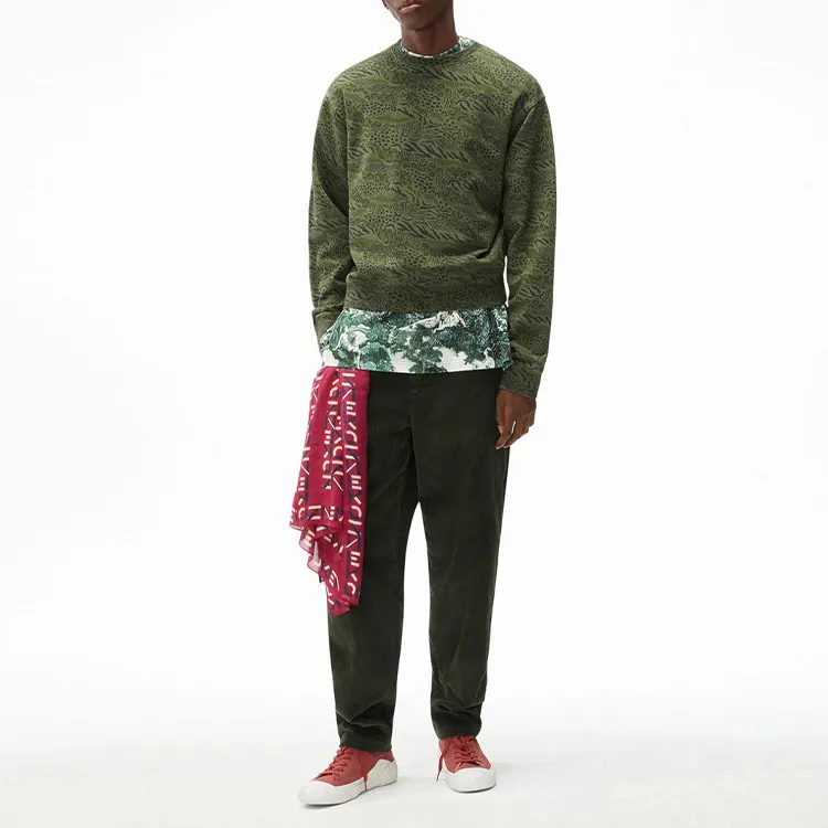 KENZO FW21 Sweatshirt Men's Green-2