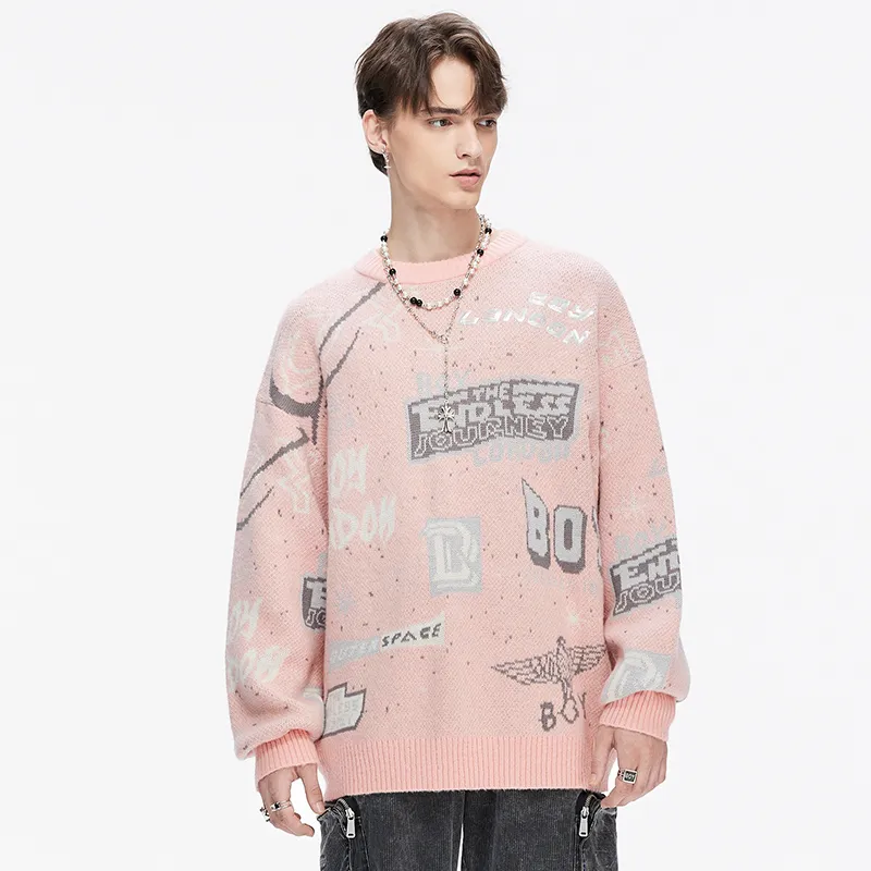 Boy London Sweaters Unisex Pink-3