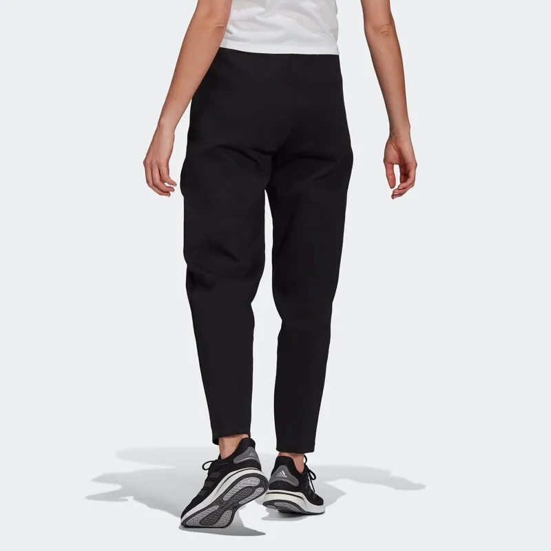 Adidas Knitted Sweatpants Women's Black-2