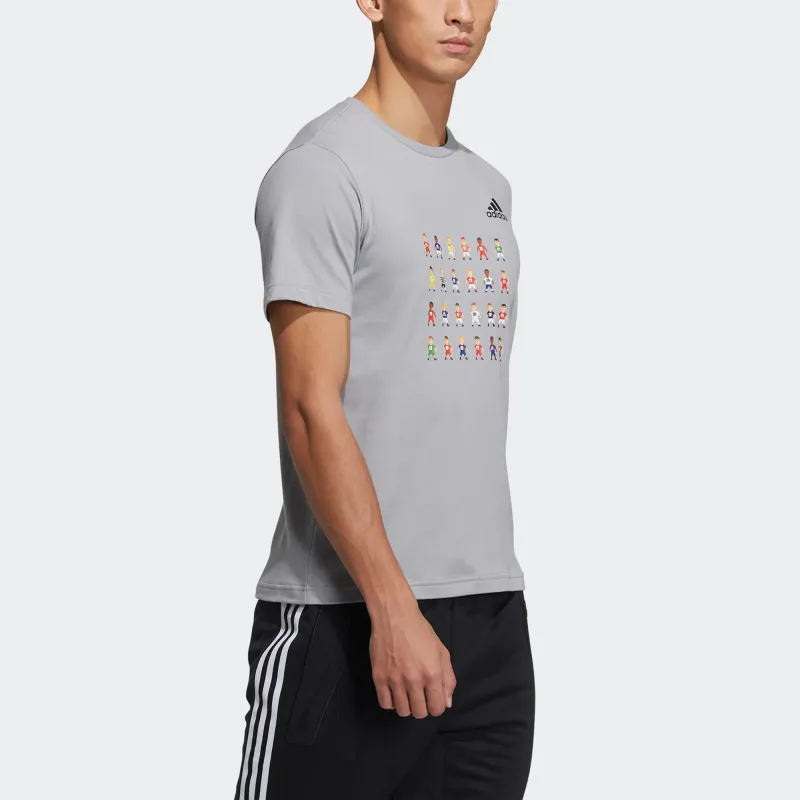 Adidas Soccer Jerseys Men Gray-1