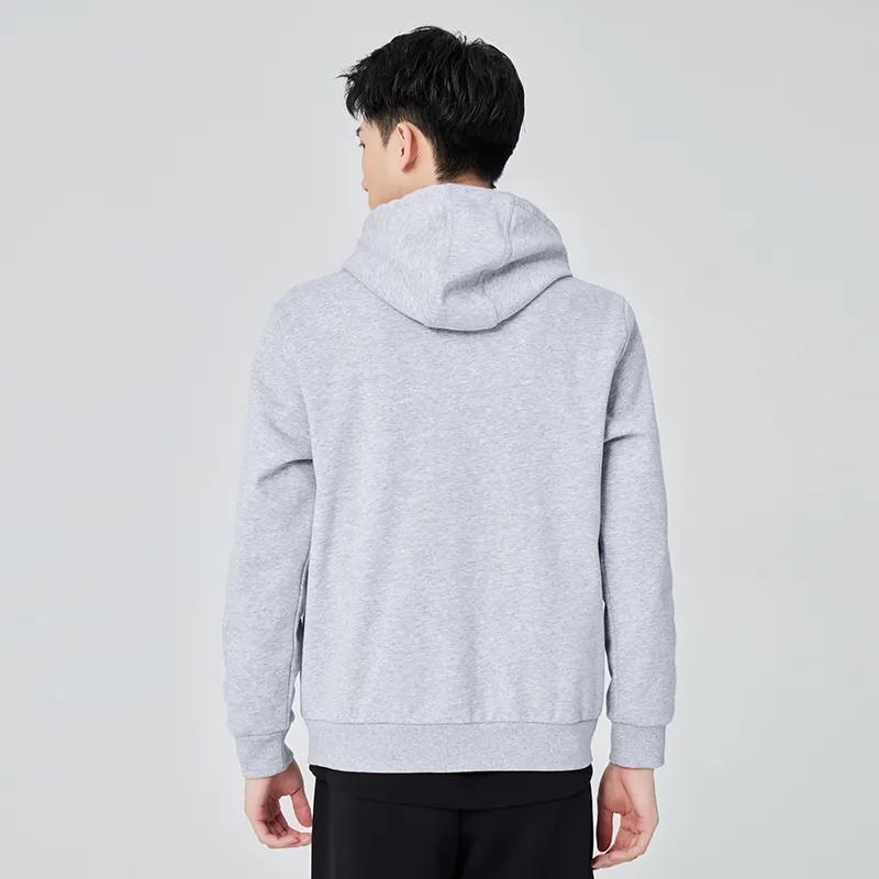 Erke Sweatshirts Men Bright Light Heather Gray-3