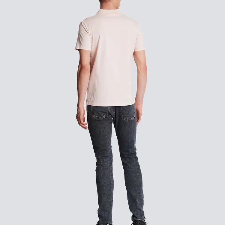 BALMAIN Polo Shirts Men Pink-2