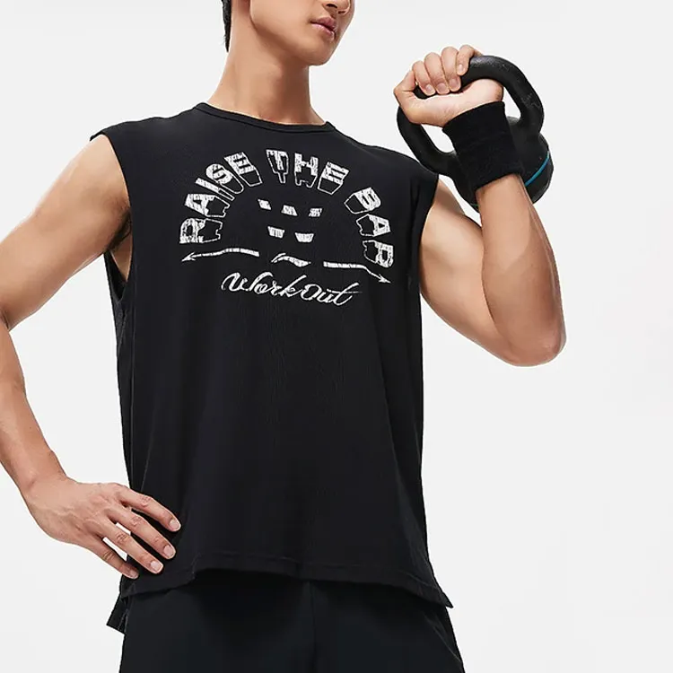 LiNing Fitness Series Tank Tops Men's Black-3