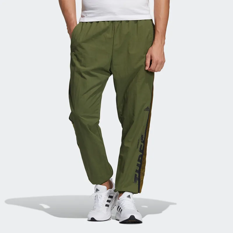Adidas Knitted Sweatpants Men's Green-1