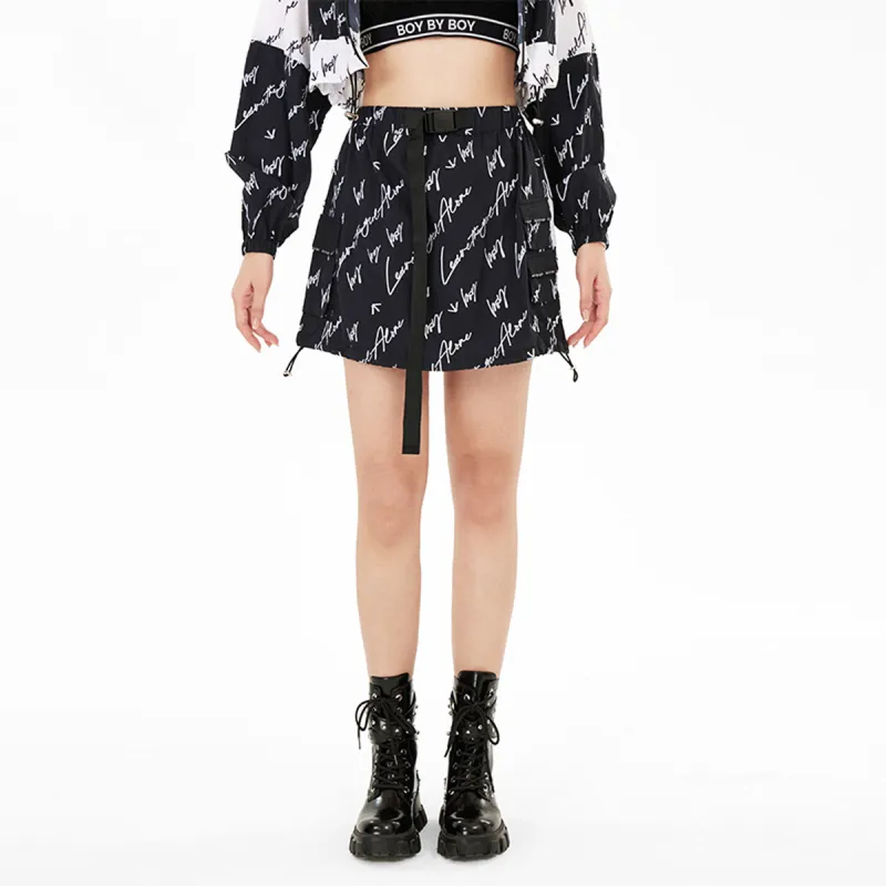 BOY BY BOY Casual Short Skirts Women's Black-2