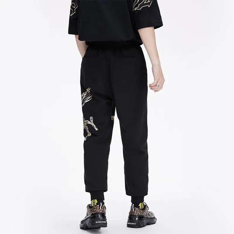 Boy London Knitted Sports Pants Unisex Black-6