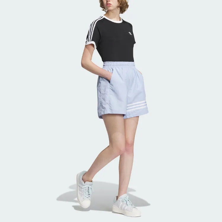 Adidas Originals ADICLUB Sports Shorts Women's Light Pink Blue-1