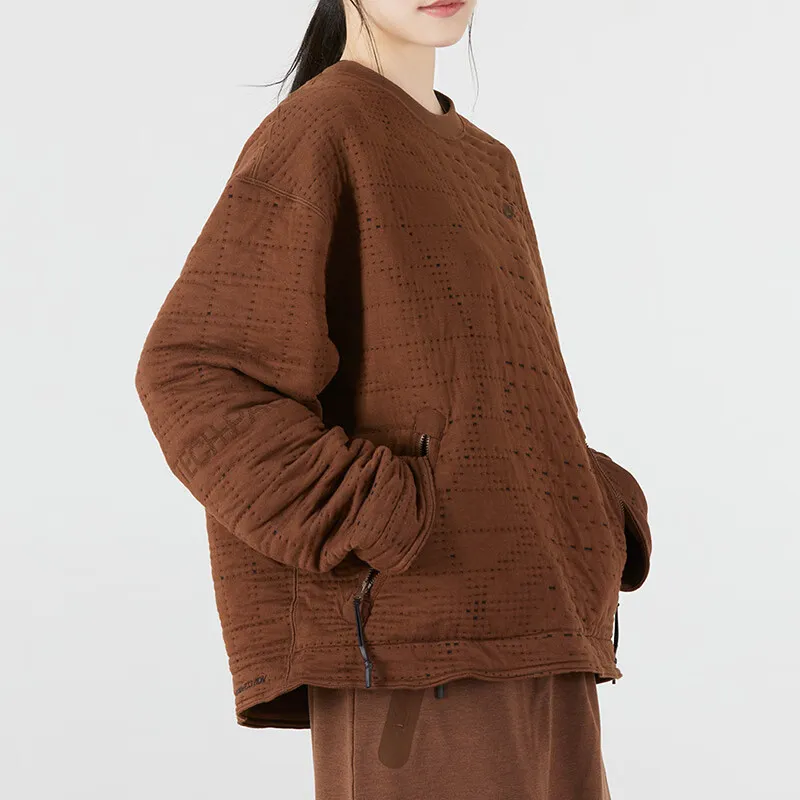 Nike THERMA FIT ADV Sweatshirts Women's Brown-3