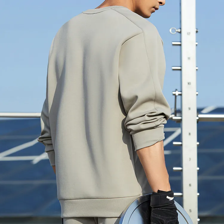 ANTA Sweatshirts Men Mung Bean-2