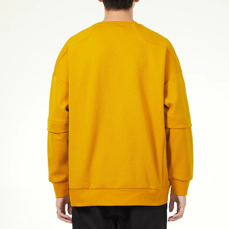 Adidas Sweatshirt Men's Bright Yellow-3