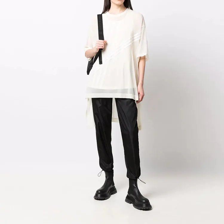 Y 3 Mesh panelling T shirt-4