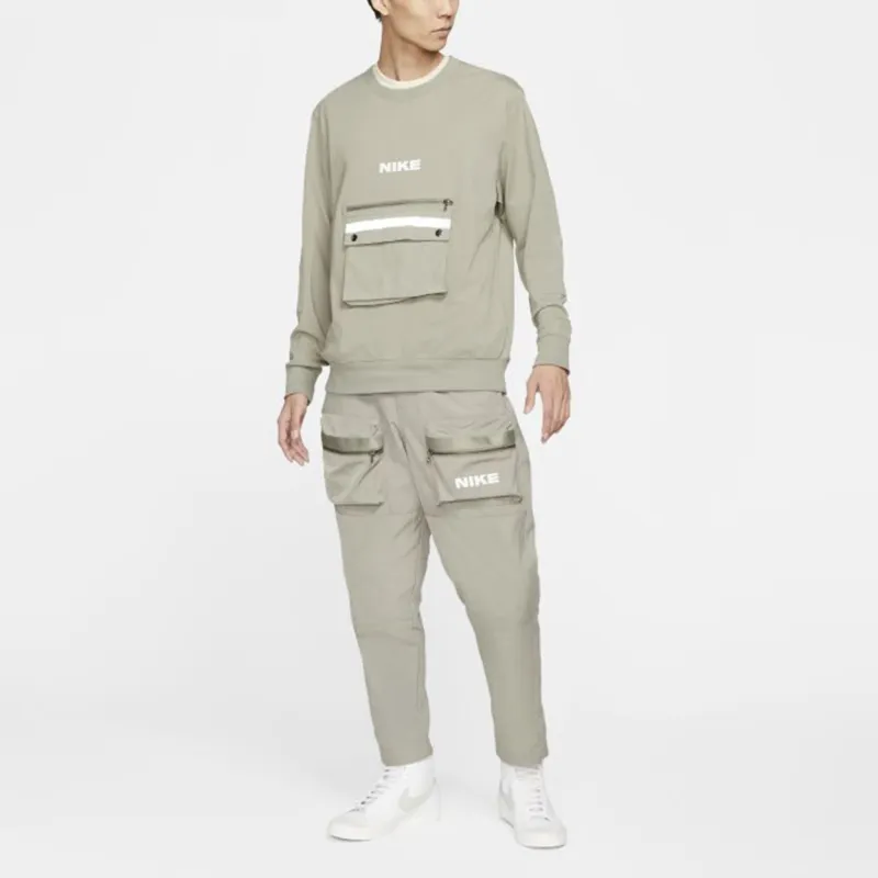 Nike Sweatshirts Men Olive-2