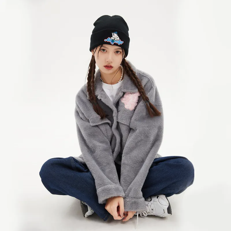 AMONSTER Loose Fit Thickened Jacket Unisex-8