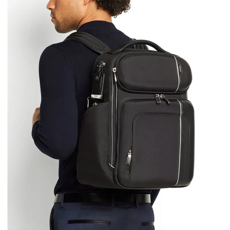 TUMI Arrivé Fabric Backpack Regular Men's Black-7