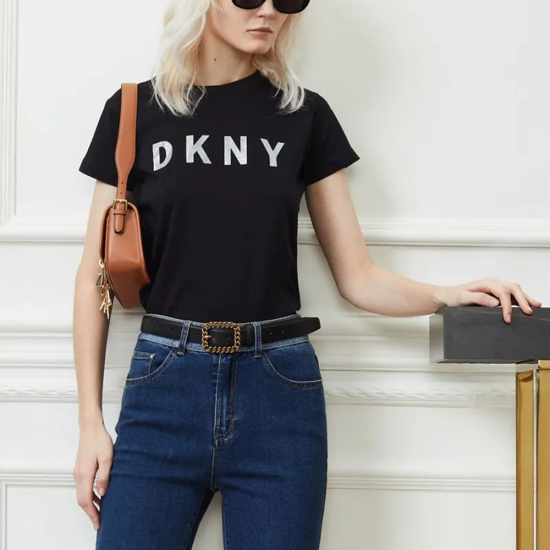 DKNY Logo-print Short-sleeved T-shirt-3