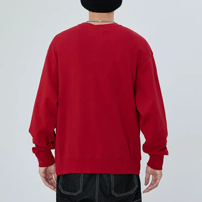 Jordan Sweatshirts Men Red-3