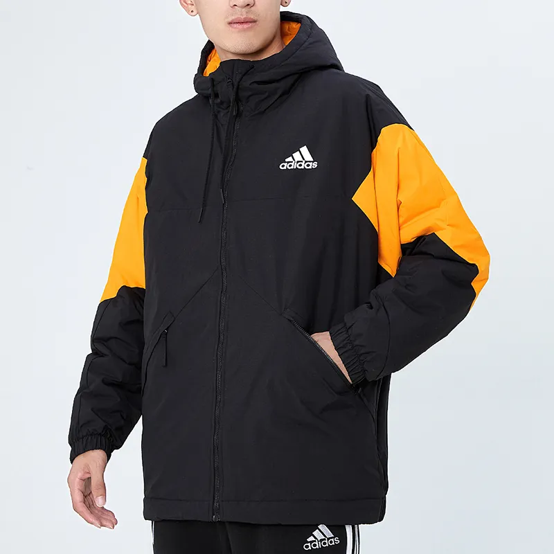 Adidas Puffer Jackets Men Black-4