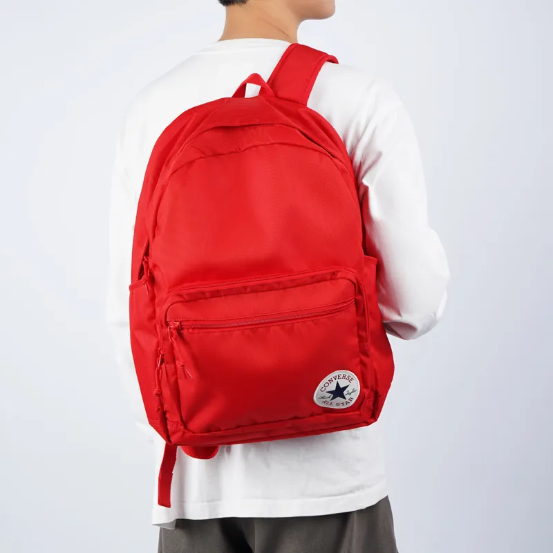 Converse Polyester Backpack Regular Unisex Red-7
