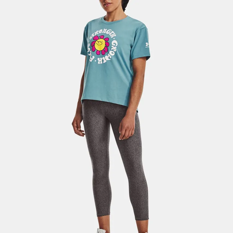 Under Armour T-Shirt Women's Serene Water Blue-2