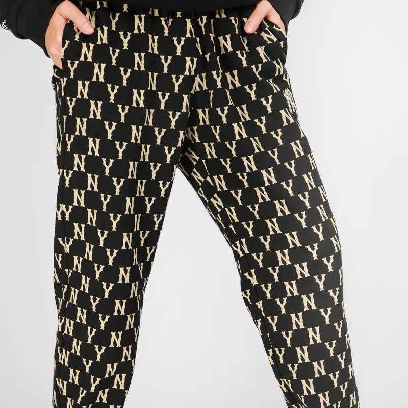 MLB Knitted Sports Pants Unisex Black-6