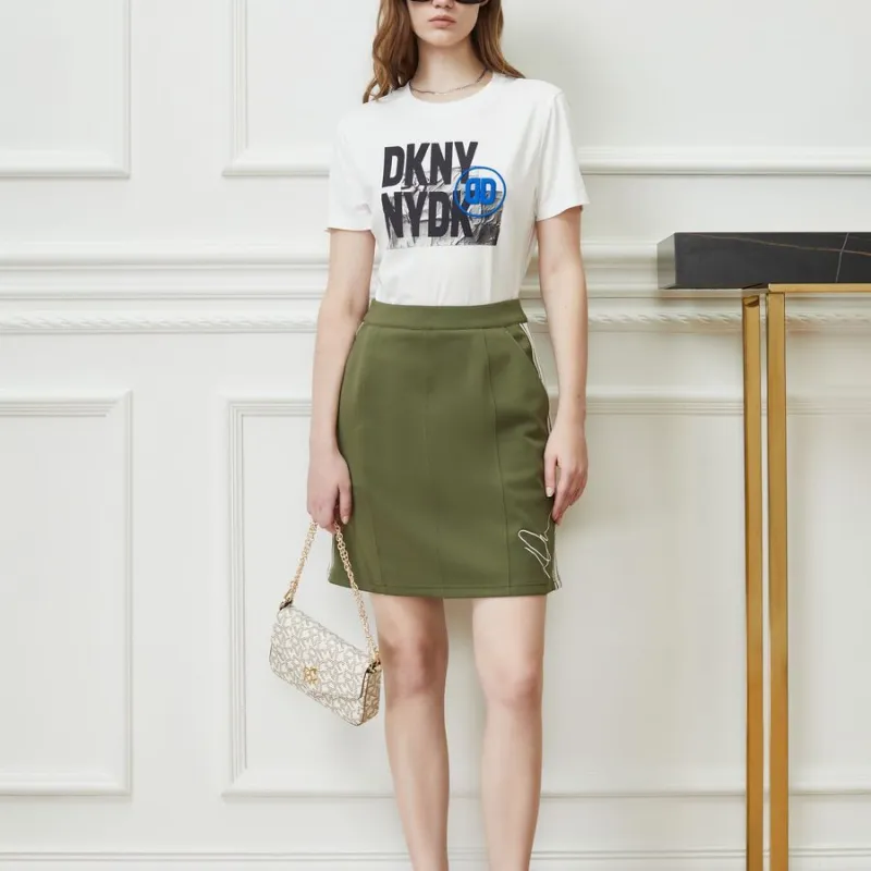 DKNY Crop Tops Women's White-2