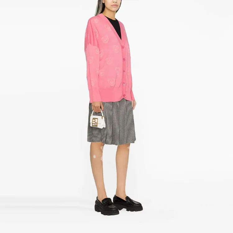MOSCHINO Teddy Bear Cardigan-3