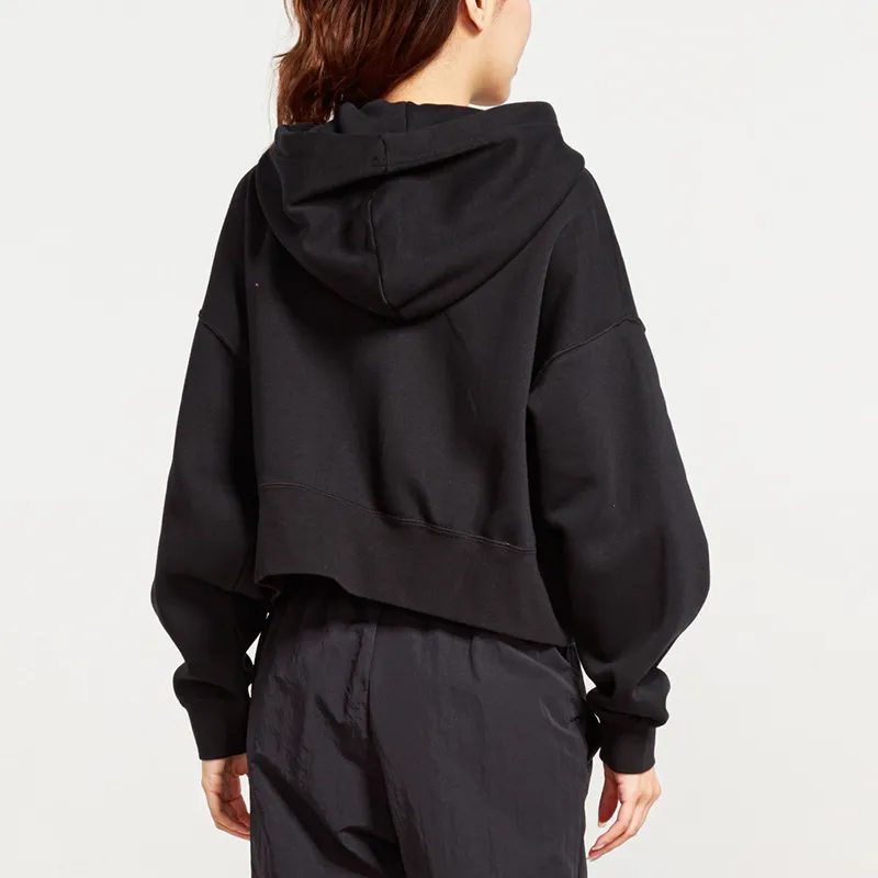Nike Cropped Coats Women's Black-2