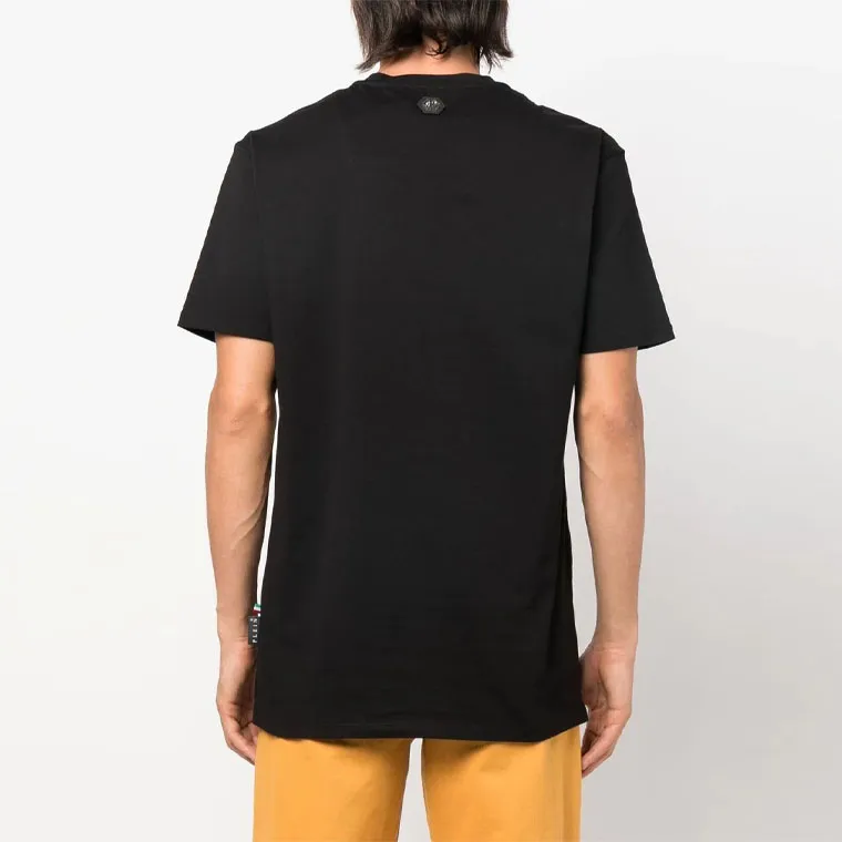 PHILIPP PLEIN Ss Logos Round neck T shirt-2