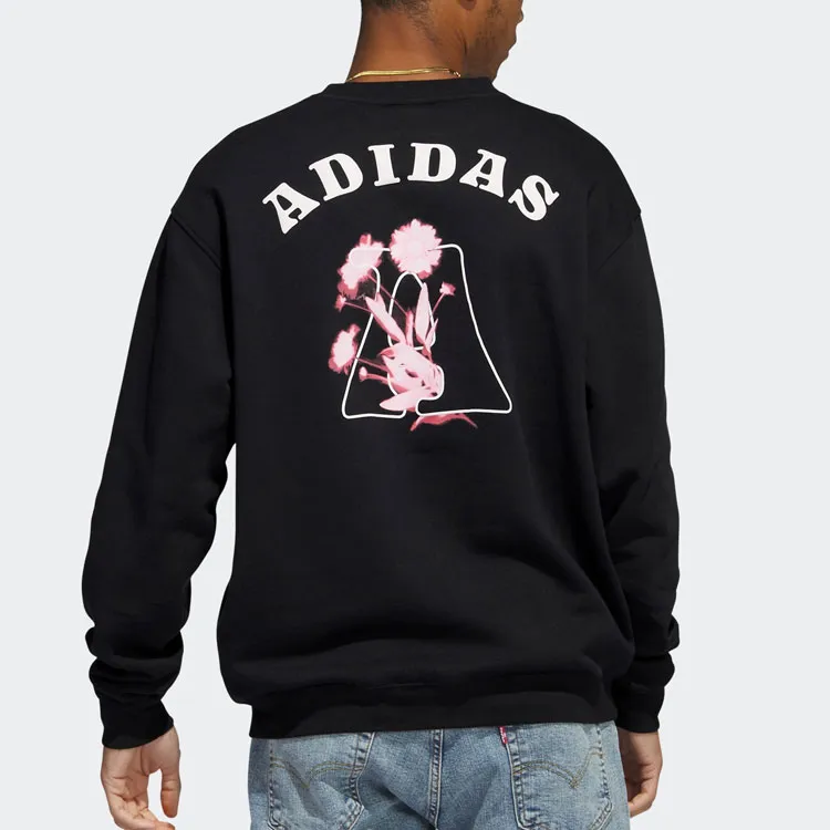 Adidas Sweatshirts Unisex Black-1