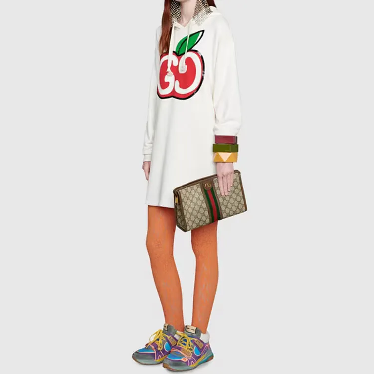 GUCCI Ophidia Zipped Pouch Beige/Ebony-6